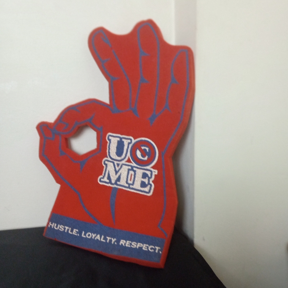 You Can't See Me John Cena Slogan foam arm